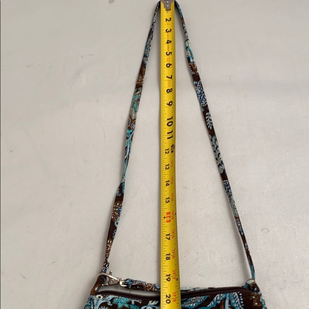 Vera Bradley Java Blue Multicolor Small Shoulder … - image 6